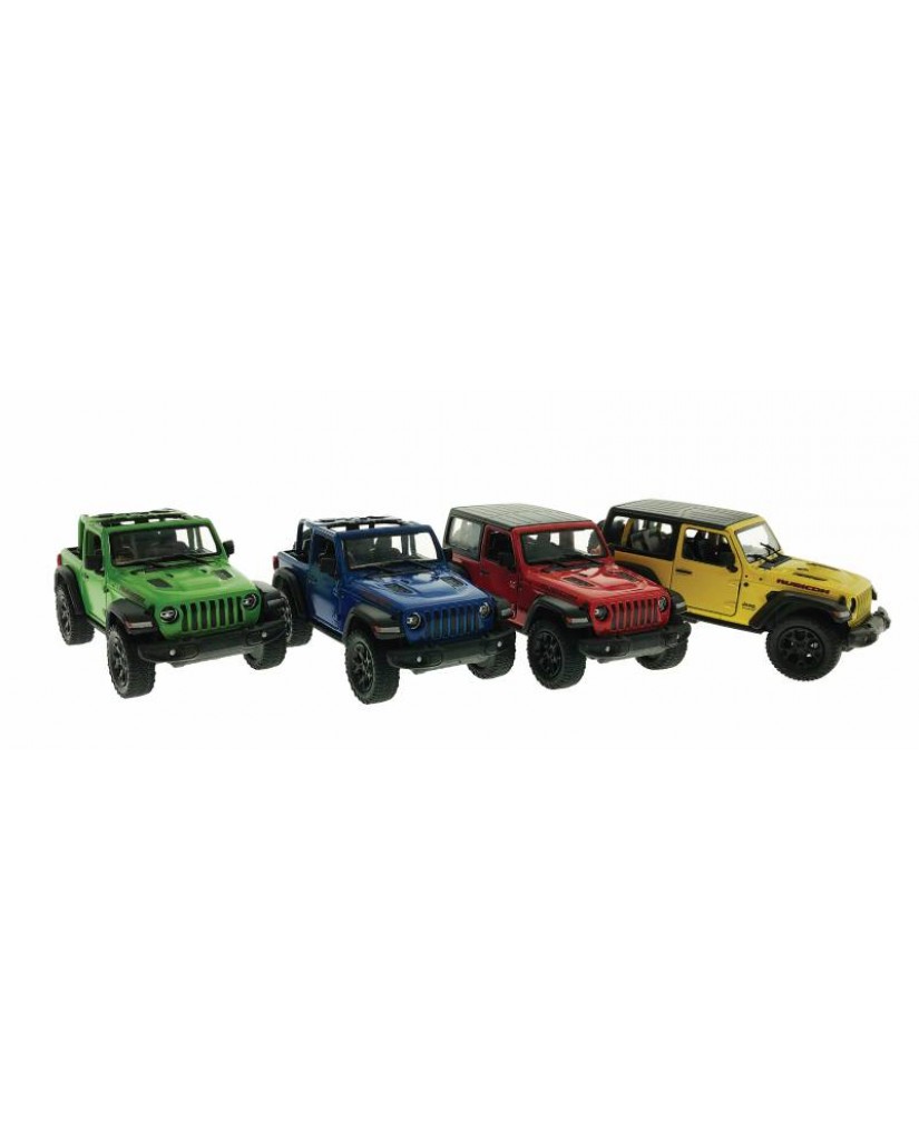 5" Die-Cast Bright Colors Jeep Wranglers