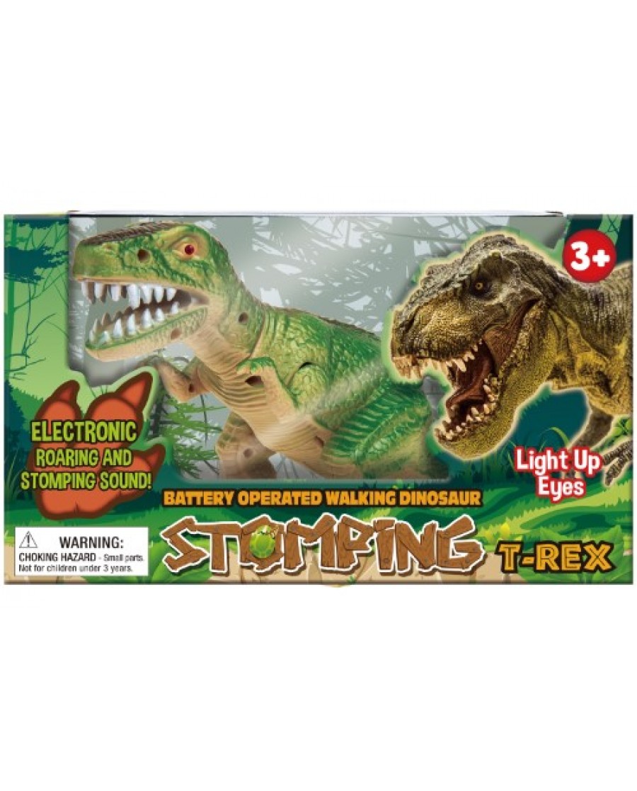 11" Light & Sound Stomping T-Rex
