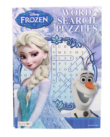 Disney Frozen Word Search Puzzles