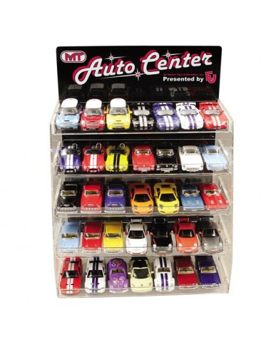 132 PC of 1:36 & 1:38 Scale Die Cast Car Assortment (Classic & Sporty Cars & Pickups)