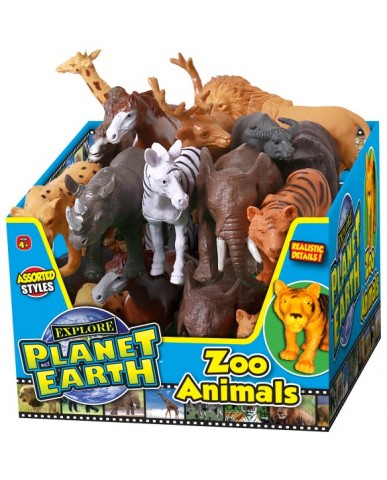 4" - 6" Planet Earth Zoo Animals