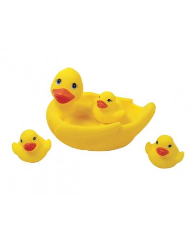 7" Non-phthalate Duck Family Bath Toys