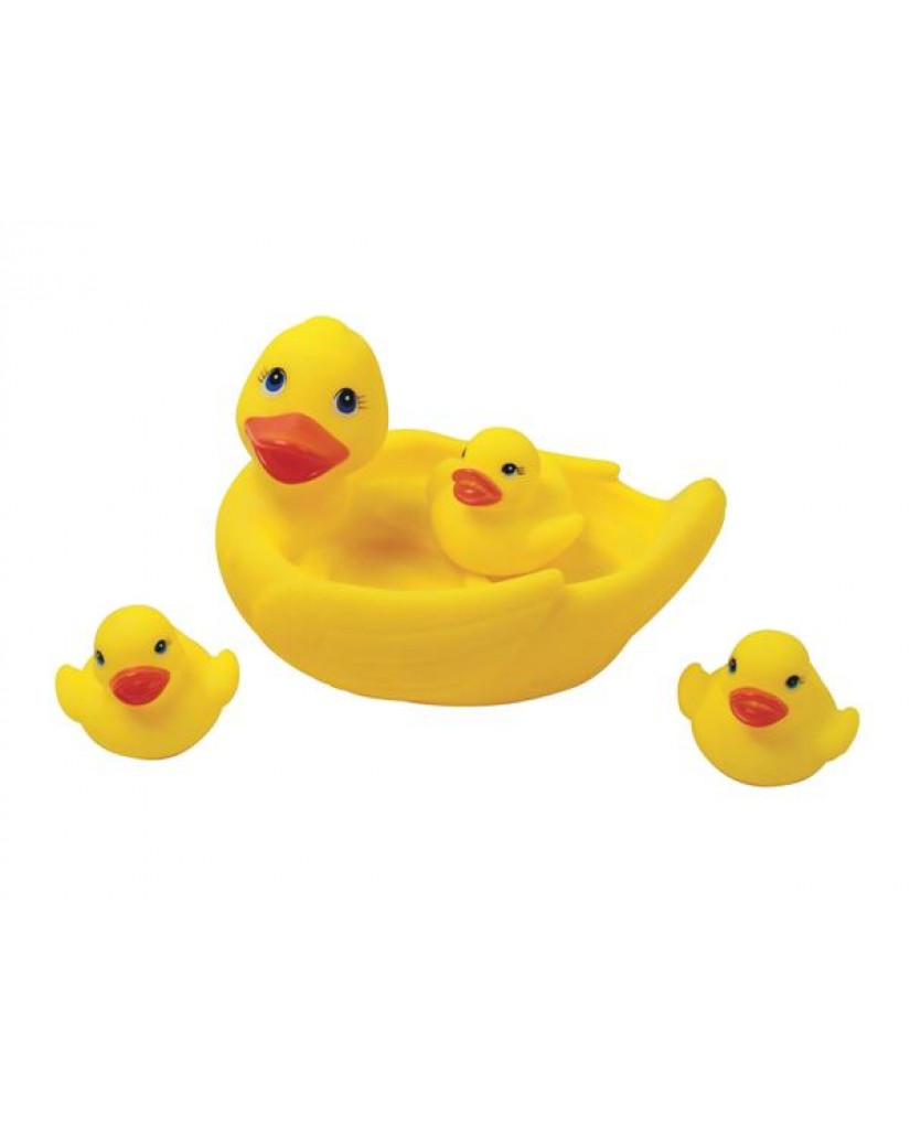 7" Bath Pals Duck Family Bath Toys