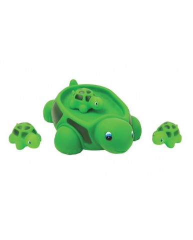 6" Non-phthalate Turtle Family Bath Toys