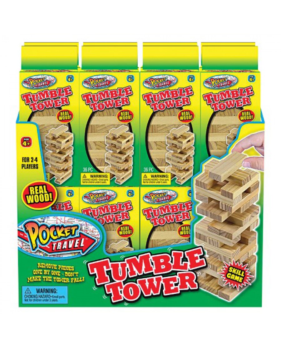4" Pocket Toys Tumble Tower