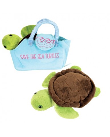 8" Sea Turtle-In-A-Purse