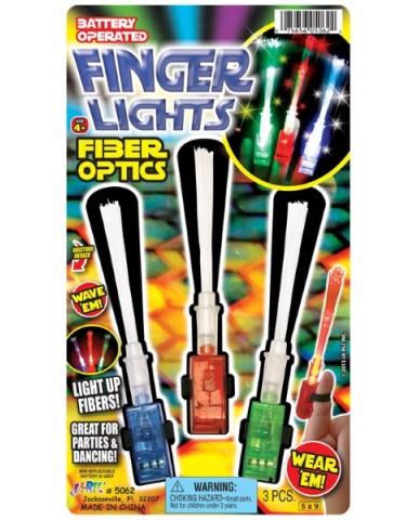 Fiber Optics Finger Lights