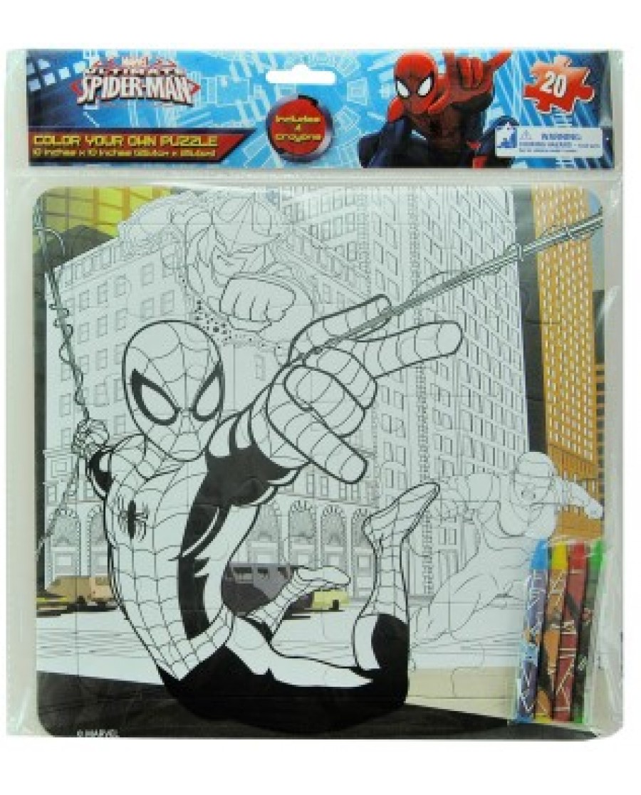 Spiderman Color Your Own Puzzle