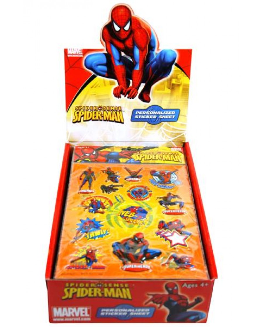Spiderman Puffy Stickers 