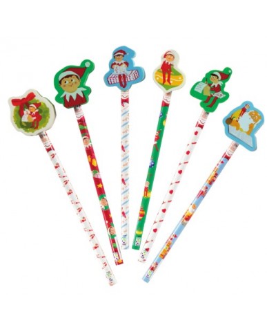 Elf on the Shelf Pencils with Toppers