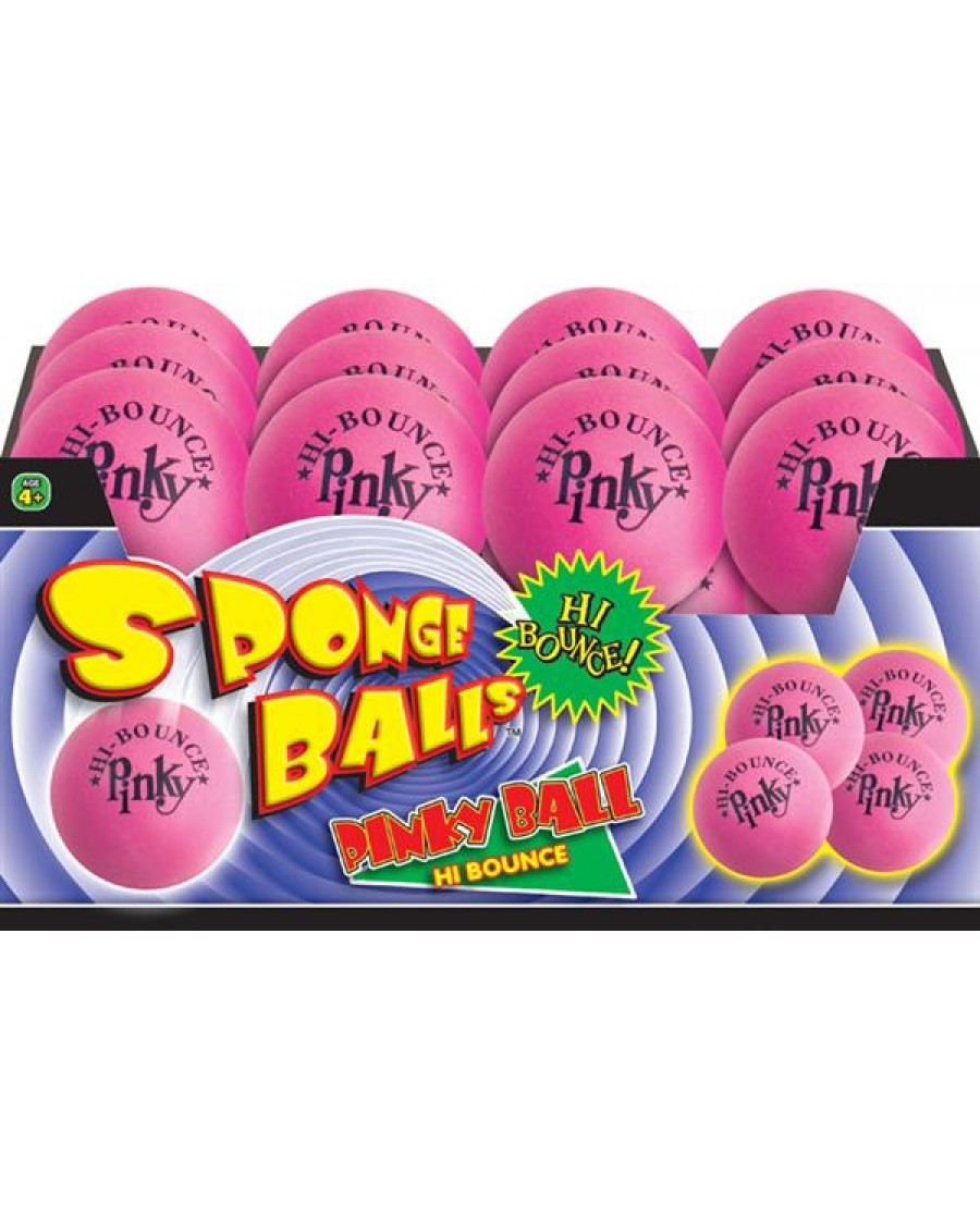 65MM Pinky-Sponge Hi Bounce Balls