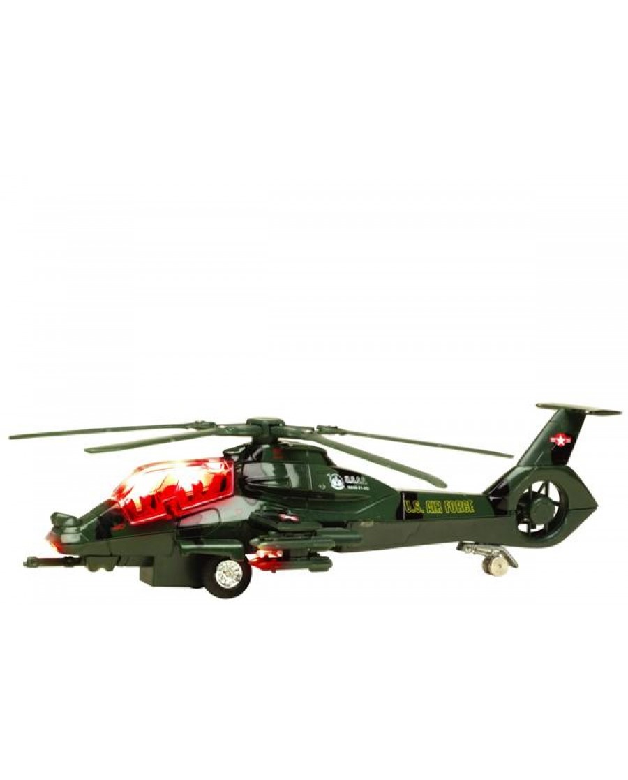 8.25" Light & Sound Stealth Helicopter