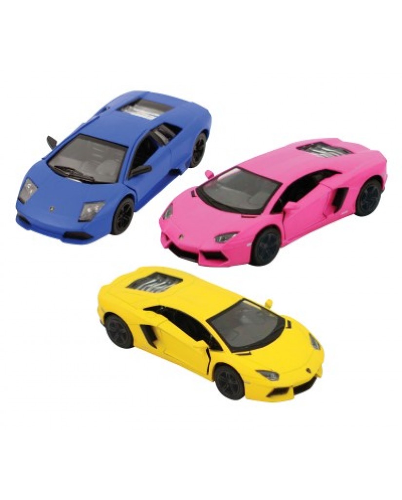 5" Assorted Lamborghinis Hot Colors